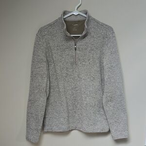 Van Heusen Men's Tan Zip-Up Sweater